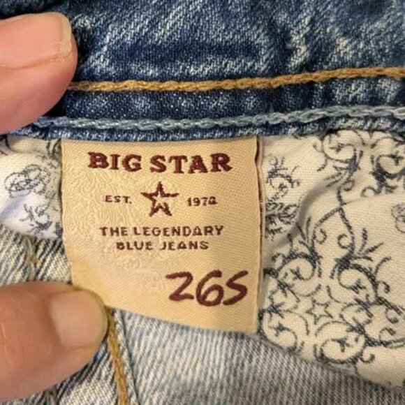 Big Star Casey K Jeans sized 26S - Picture 3 of 6